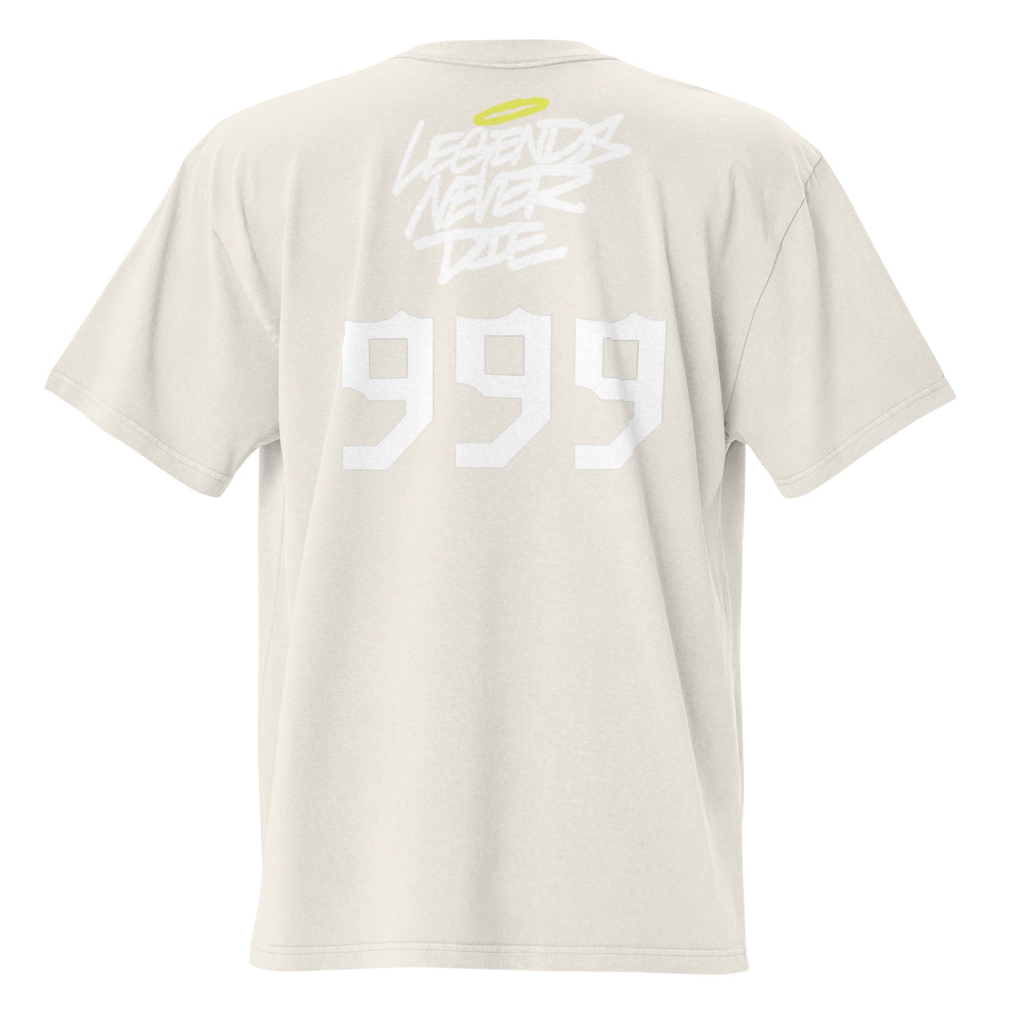 Legends Never Die 999 - Oversized faded t-shirt