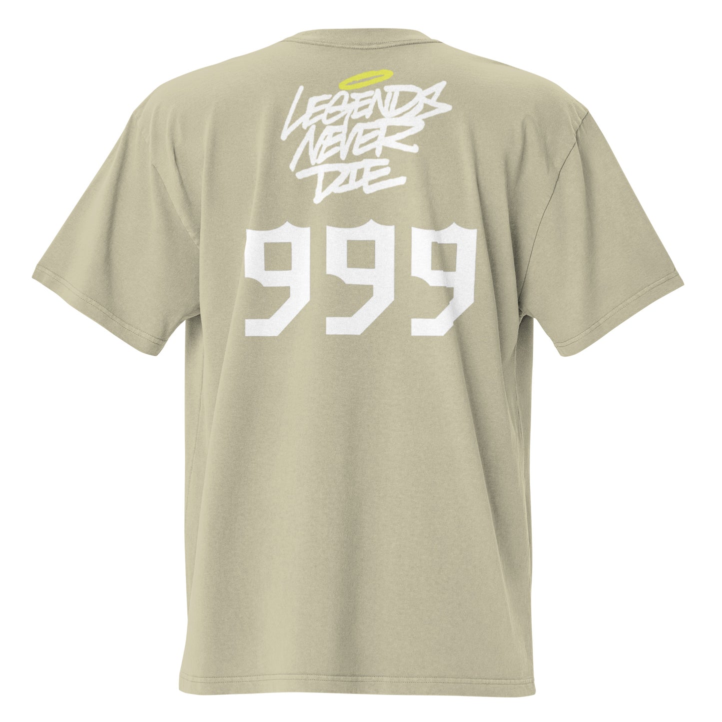 Legends Never Die 999 - Oversized faded t-shirt